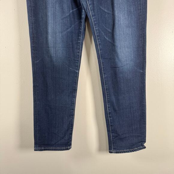 Adriano Goldschmied Women's Mid Rise The Prime Crop Skinny Jeans Dark Wash 31 - Picture 3 of 9